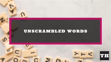 Use our Word Unscrambler to win popular word games including Scrabble and Words With Friends. Unscramble words in seconds and win every game.